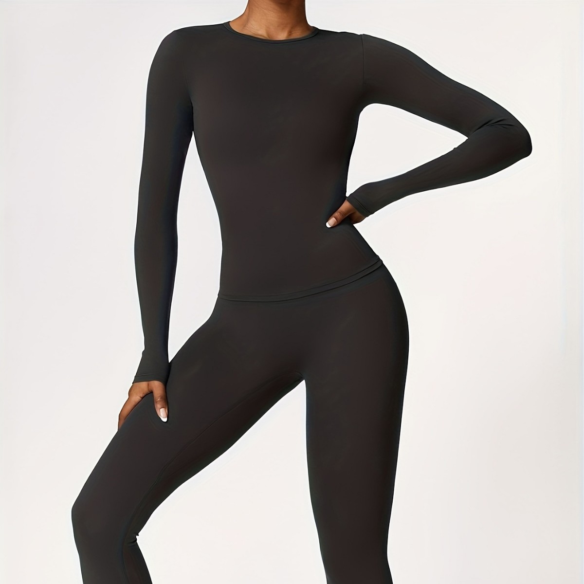 Pilates & Yoga Reversible Mockneck Sweatshirt - Tuta da yoga aderente a maniche