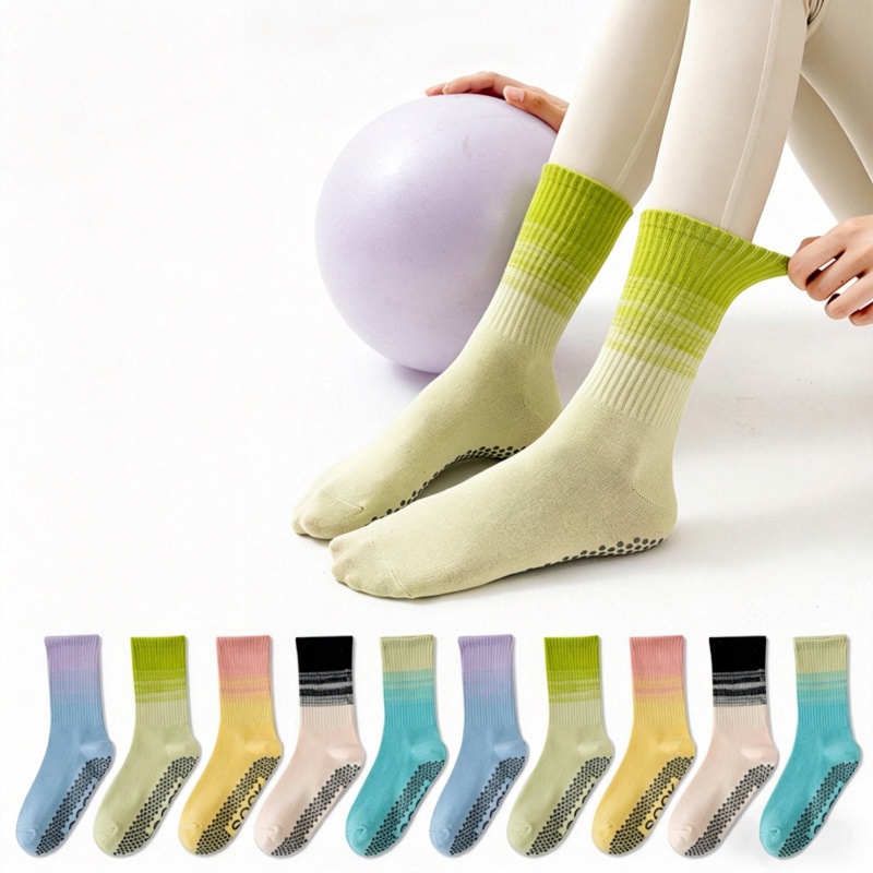 Pilates & Yoga Reversible Mockneck Sweatshirt - Dreamlikelin 1 paio di calzini da