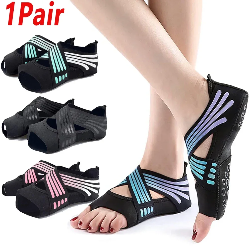 Pilates Yoga Equipment - 1 Paio di Scarpe Professionali Antiscivolo