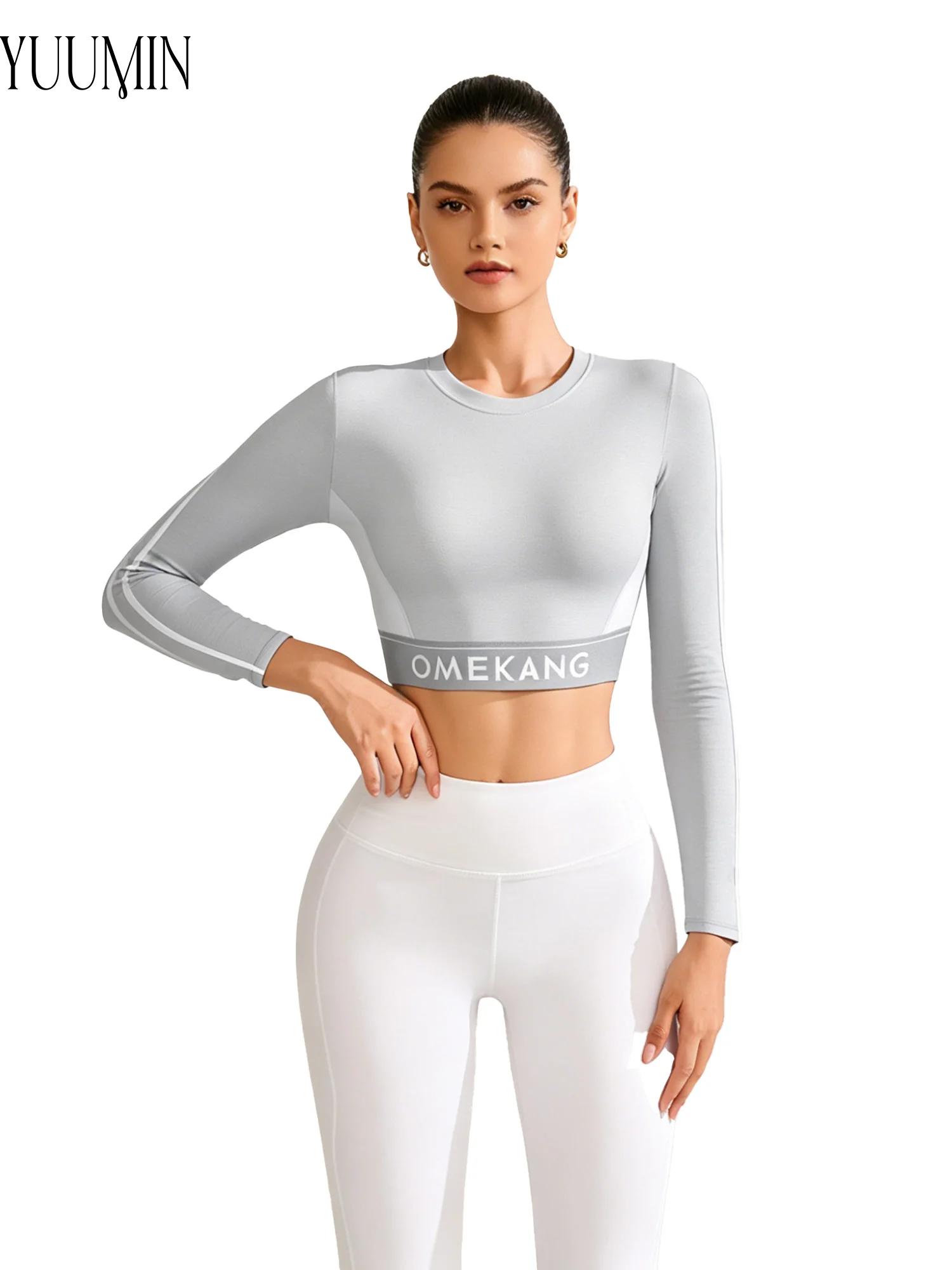 Pilates Yoga Top - Top Corto da Yoga per Donna,