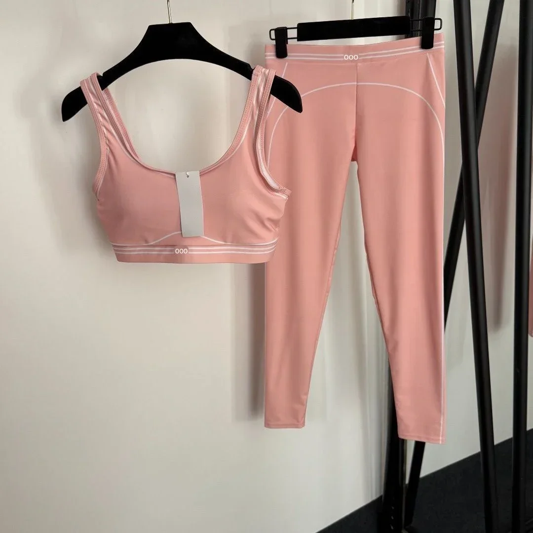 Pilates Yoga Outfit - Completo Sportivo Due Pezzi: Top e