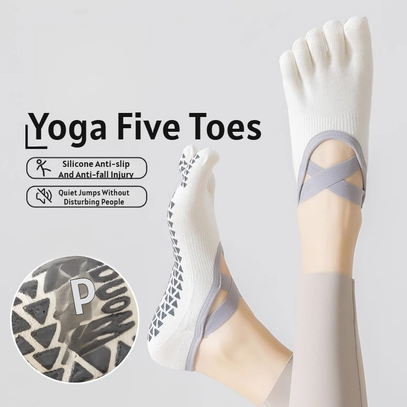Pilates With Yoga - Calzini estivi sottili per yoga a