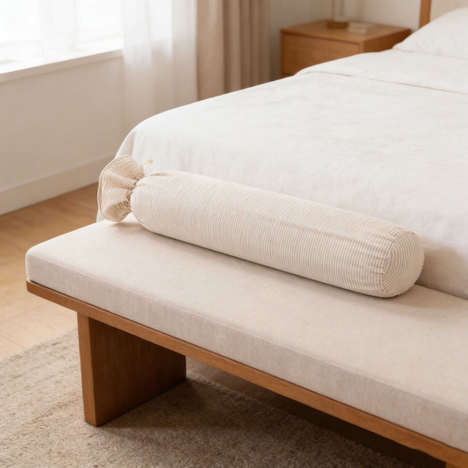 Bolster Cushion Round - Fodera per cuscino cilindrico, ideale per