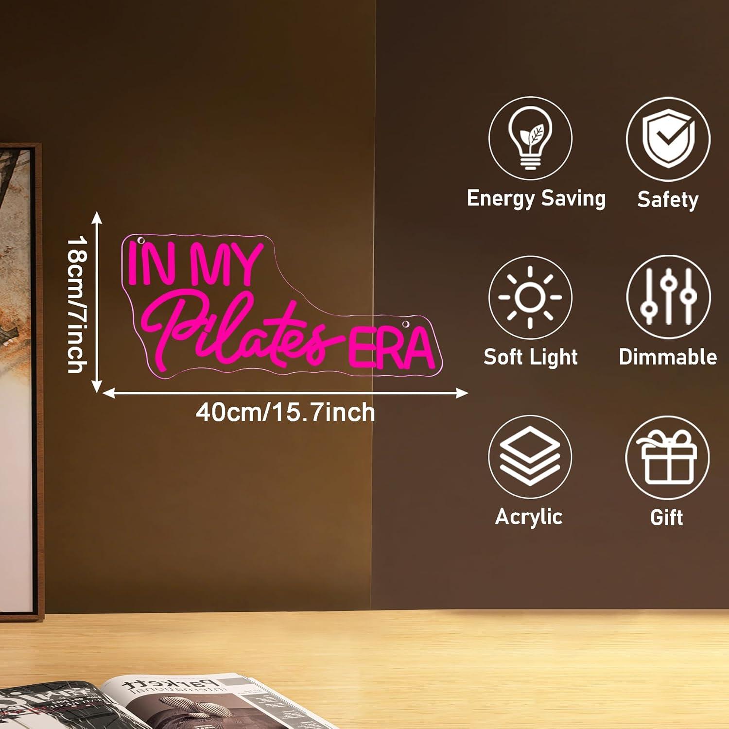 Insegna Luminosa 'In My Pilate - Pilates Yoga Room recensione e prezzo