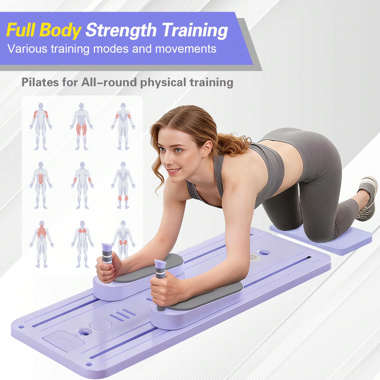 Reformer Pilates con Barra, Ta - Pilates & Yoga Reversible Mockneck Sweatshirt recensione e prezzo