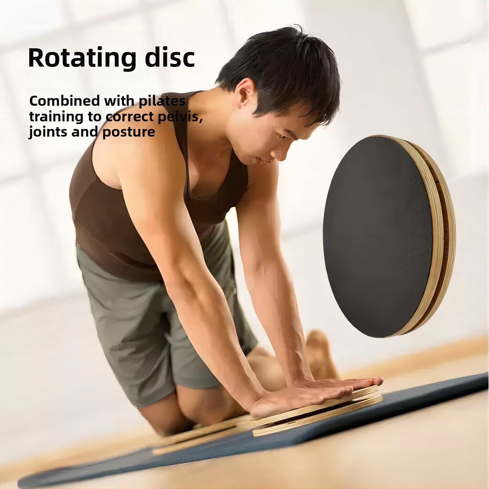 Disco rotante in legno massell - Pilates Yoga Wheel recensione e prezzo
