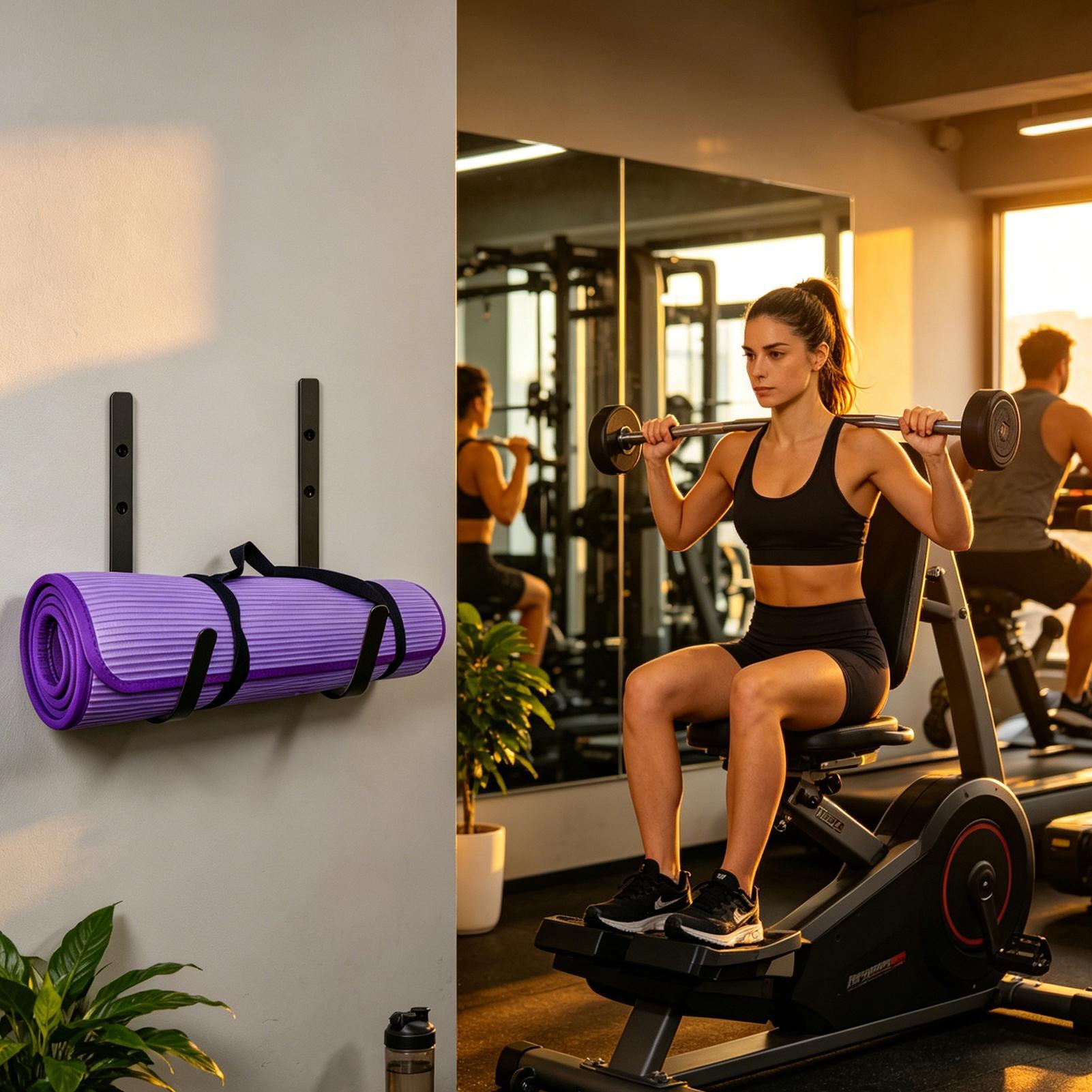 Supporto da Parete per Tappeti - Pilates Yoga Room recensione e prezzo
