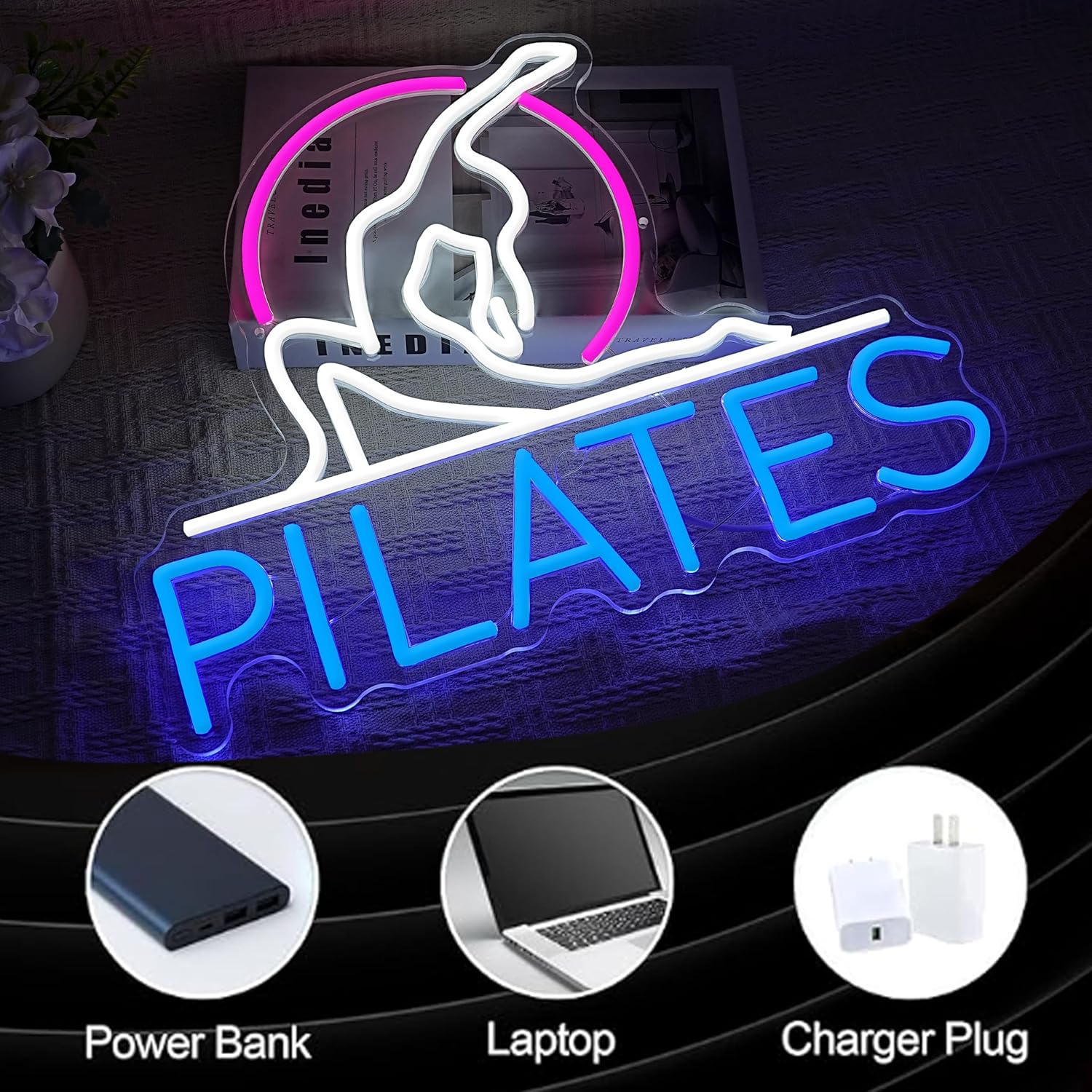Insegna al Neon Pilates, Luce  - Pilates Yoga Room recensione e prezzo
