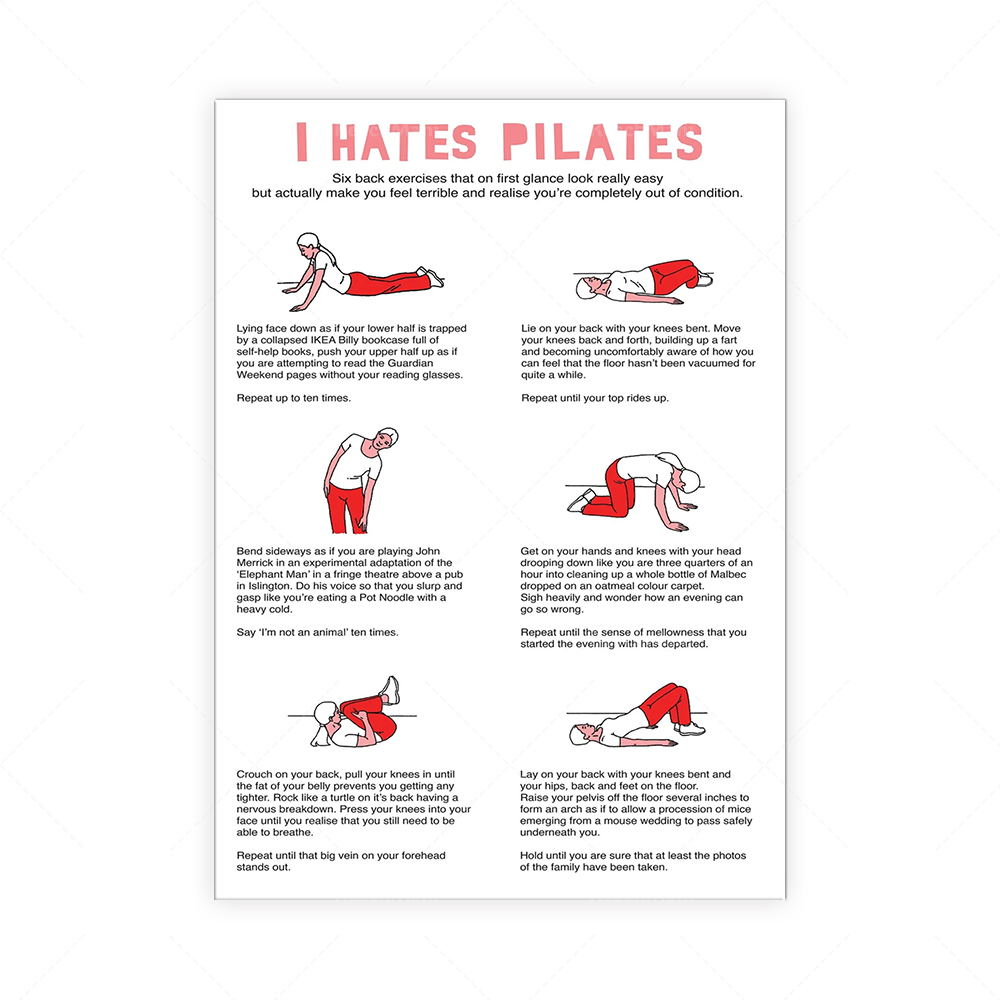 Je déteste PILATES Serviette à - Pilates Yoga Room recensione e prezzo