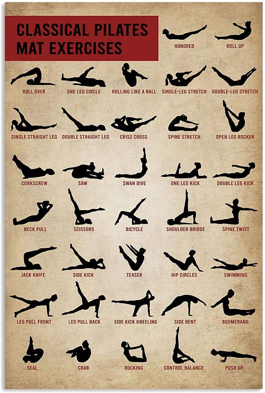 Esercizi classici per tappetin - Pilates Yoga Room recensione e prezzo