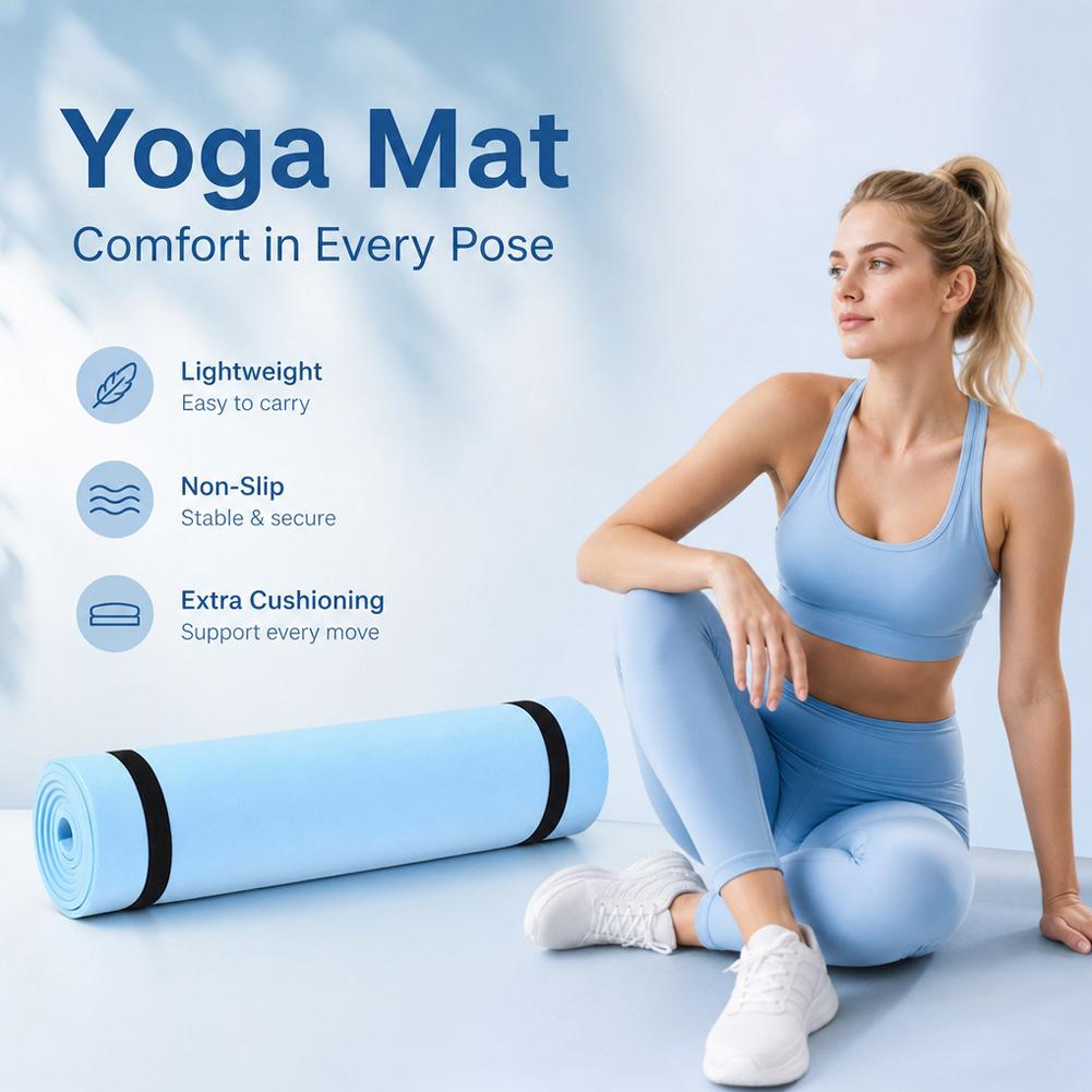 Tappetino da yoga spesso 1/2 p - Pilates Yoga Shoes recensione e prezzo